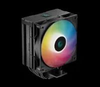 AIR COOLING DEEPCOOL AG400 DIGITAL ARGB BLACK - Ventirad CPU, Écran Digital, 4 Heatpipes, ARGB,