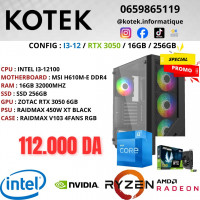 pc-de-bureau-config-gamer-i3-12-rtx-3050-6gb-16gb-ram-256gb-ssd-draria-alger-algerie