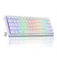 clavier-souris-gamer-magma-mecanique-f61w-white-60-wireless-rgb-red-switch-draria-alger-algerie