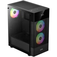  BOITIER GAMDIAS AURA GC5 3 FANS DIGITAL DISPLAY BLACK