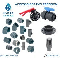 PVC PRESSION ACCESSOIRE TUBE Coude Te Vanne Réduction MAMELON COLLE _ PN 10 _ 16