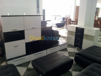 tables-pour-tv-meuble-blanc-gris-bab-ezzouar-alger-algerie