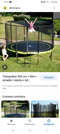 Trampoline  365cm