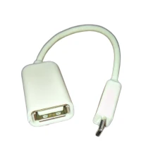 Adaptateur OTG Micro USB Cabel 30cm 