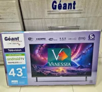 Tv 43P Android 14 Marque Géant