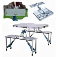 able de compagne pliable capacité de la chaise 100kg la table 40kg vraiment Solid 