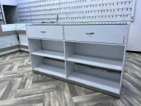 Comptoir présentoir en bois blanc كونتوار أبيض خشبي 