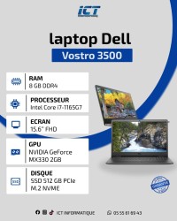 laptop-dell-vostro-3500-intel-core-i7-11eme-generation-mx330-2gb-8gb-ram-ssd-512gb-bab-ezzouar-alger-algeria