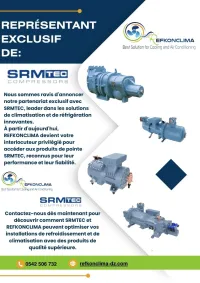 Représentant Exclusif de SRMTEC - Compresseurs pour Climatisation et Réfrigération