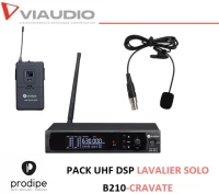 MICROPHONE PRODIPE UHF B210 DSP Lavalier Solo (cravate) 