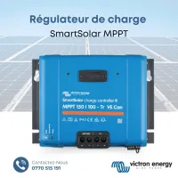 Régulateur de charge SmartSolar MPPT (Victron)