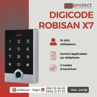 Clavier de contrôle d'accès tactile Mifare 13.56 Mhz biométrique à empreinte Tuya wifi Robisan X7
