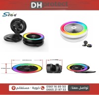 آخر-baffe-bluetooth-avec-ventilateur-rgb-مستغانم-الجزائر