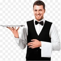 Serveur et serveuse 