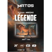 ECRAN MATOS MSG242 165HZ 1MS FHD IPS