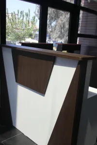 COMPTOIRE DE RECEPTION  MDF
