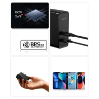 BASEUS GAN 5 PRO FAST CHARGER 100W USB / TYPE-C