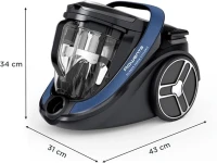 ROWENTA ASPIRATEUR RO7961EA SILENCE FORCE CYCLONIC  TOTAL CLEAN KIT