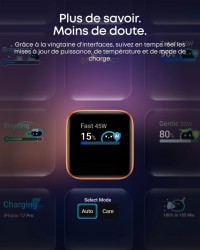 شواحن-وكابلات-anker-chargeur-nano-45w-ecran-intelligent-حسين-داي-الجزائر