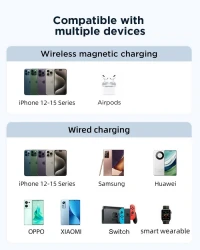 JOYROOM POWER BANK MAGNETIC 15W WIRELESS 20W / 10000MAH