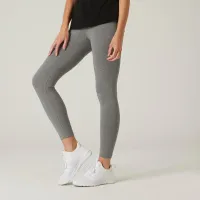 DOMYOS Legging 7/8 Fitness Femme - Fit+ Gris