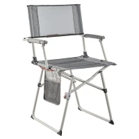 QUECHUA Chaise de Table Pliante Et Confortable Pour Le Camping