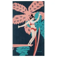SERVIETTE L PRINT Lsurf 145x85 cm