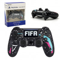 accessoires-electroniques-sony-dualshock-manette-ps4-sans-fil-batterie-rechargeable-high-copy-edition-fifa-blida-algerie