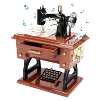Boîte à Musique Miniature Machine à Coudre ماكينة خياطة موسيقية