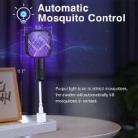 Mini Tapette à mouches USB avec Lumière LED Violette  مصيدة الناموس thumbnail 5