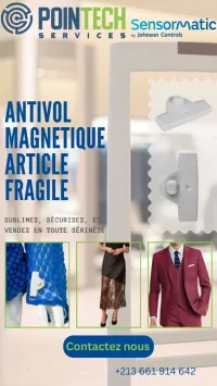 Sécurisez votre magasin avec les solutions Sensormatic avec Pointech Services