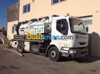 Camion Vidange nettoyage débouchage 