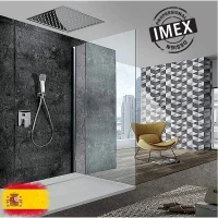 Colonne de douche encastré VOLGA IMEX GET015 chromé