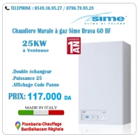 Chaudiere Sime Brava 25kw à Ventouse