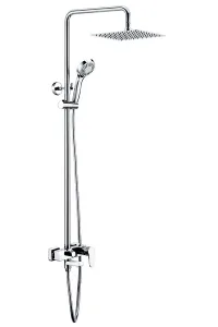 COLONNE BARRE DE DOUCHE MONOCOMMANDE CHROMÉE SÉRIE BRISTOL MARQUE IMEX MADE IN ESPAGNE 