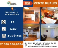 Vente Appartement F6 Béjaïa Akbou