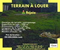 Location Terrain Bejaia Bejaia