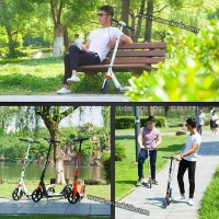 Trottinette Grande Roue, Scooter Adulte