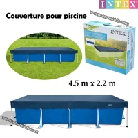 Couverture pour piscine carrée