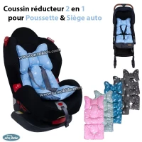 Coussin réducteur 2 en 1 pour Poussette & Siège auto | Sevibebe
