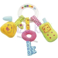 Hochet en tissu pour bébé -Brevi