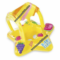 jouets-bouee-aquatique-jaune-pour-bebe-81cm-x-79-cm-intex-dar-el-beida-alger-algerie