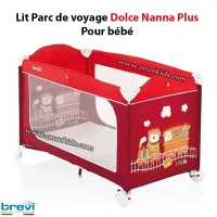 Lit Parc de voyage Dolce Nanna Plus pour bébé - Brevi