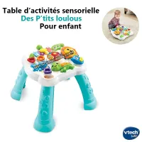 Table dactivités sensorielle des Ptits loulous pour enfant | VTECH