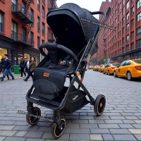Poussette compacte valise réversible de luxe Vidalia