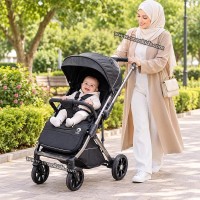 عربات-الأطفال-poussette-compacte-reversible-chanou-kids-دار-البيضاء-الجزائر