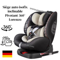 produits-pour-bebe-siege-auto-isofix-inclinable-pivotant-360-lorenzo-dar-el-beida-alger-algerie