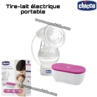 Tire Lait électrique Portable Compact Rechargeable - Chicco.