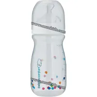 Biberon Natural Comfort 240 ml Blanc + Tétine Silicone T1 Débit Moyen