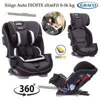 مقعد-السيارة-siege-auto-isofix-graco-slimfit-0-36-kg-دار-البيضاء-الجزائر